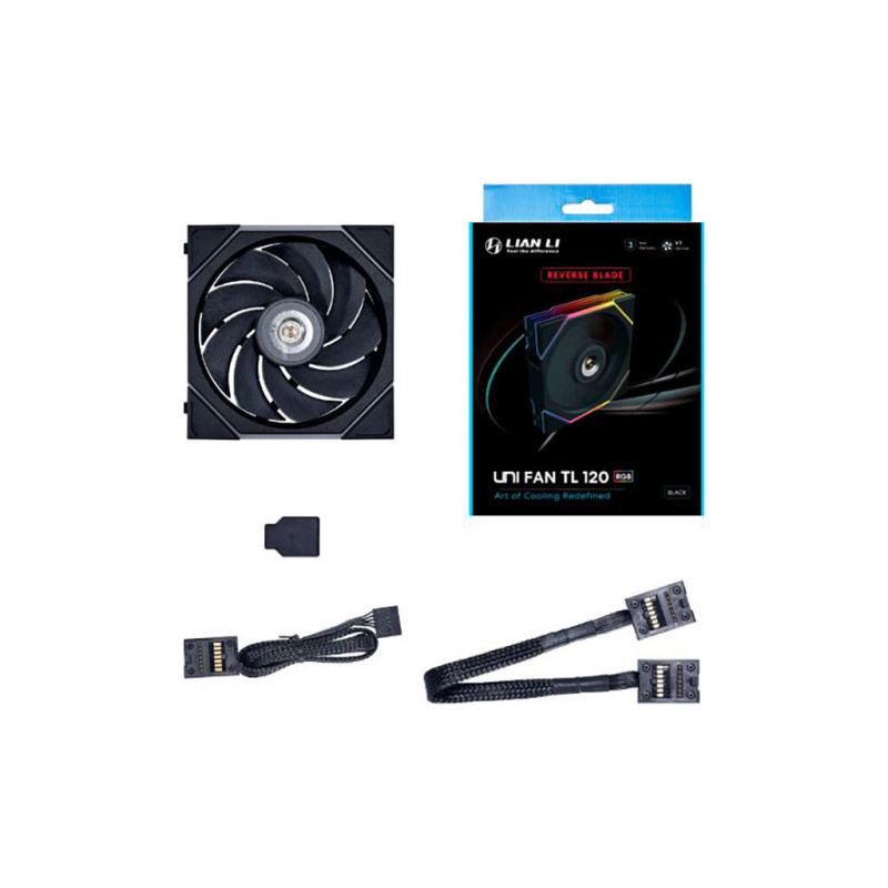 Кулер до корпусу Lian Li Reverse TL 120-1, Black Cooler (G99.12RTL1B.00)
