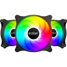 Кулер до корпусу PcСooler FX 120 ARGB BK 3in1