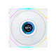 Кулер до корпусу Lian Li TLLCD 120-3, White Cooler (G99.12TLLCD3W.00)