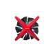 Кулер до корпусу Alseye X12 (Red Push) (AS.04.03.0030)