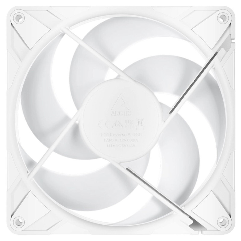 Кулер до корпусу Arctic P14 PRO REVERSE A-RGB WHT (ACFAN00324A)