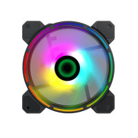 Кулер до корпусу GAMEMAX FN-12Rainbow-D