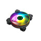 Кулер до корпусу GAMEMAX FN-12Rainbow-D