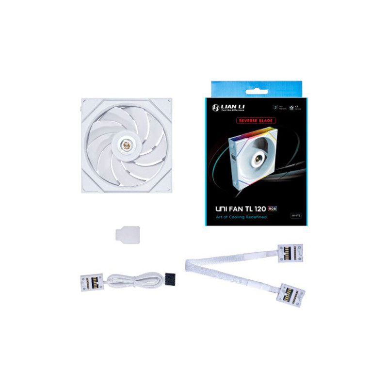 Кулер до корпусу Lian Li TL 120-1, White Cooler (G99.12TL1W.00)