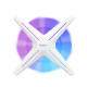 Кулер до корпусу Alseye X12 (White Push) (AS.04.03.0026)