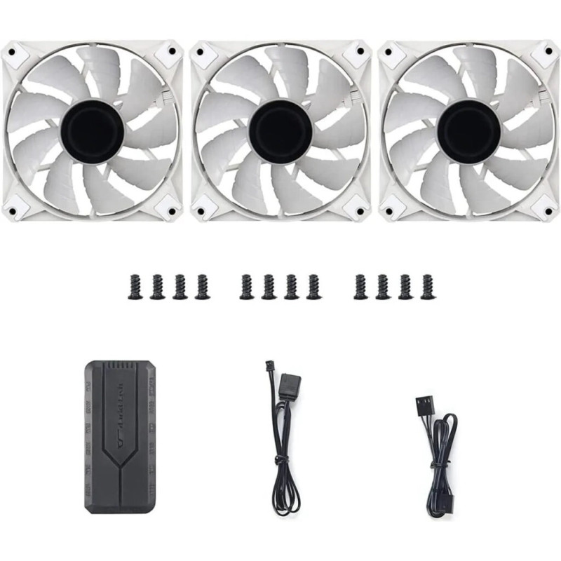 Кулер до корпусу DARKFLASH INF8 PRO 3IN1 WHITE
