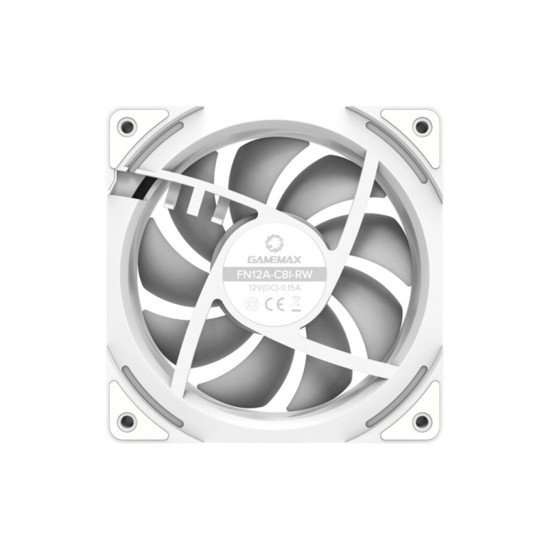 Кулер до корпусу Gamemax FN12A-C8I-RW