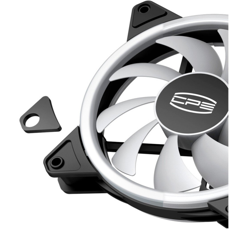 Кулер до корпусу PcСooler F3 T120 ARGB Black