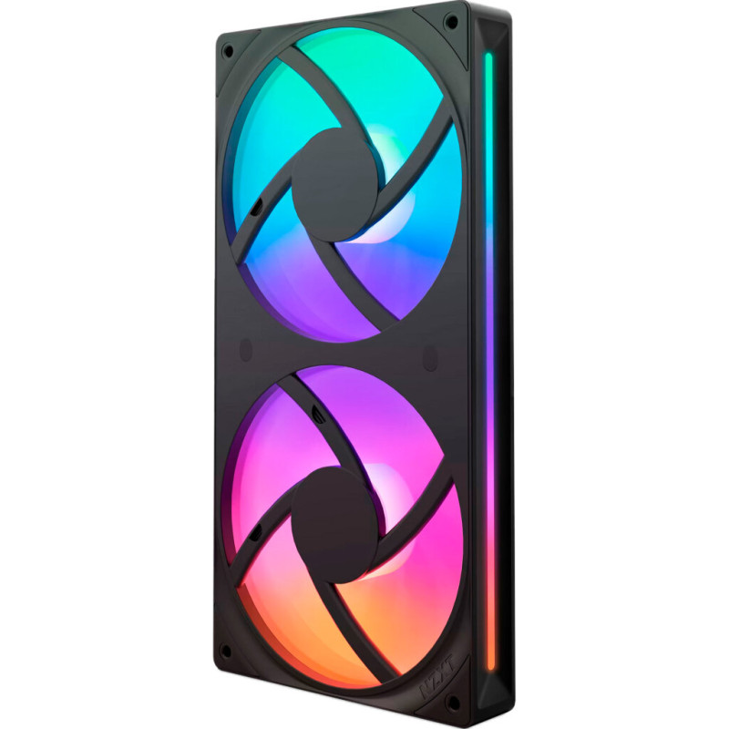 Кулер до корпусу NZXT F240 RGB Core Fan (Single Frame) - Black (RF-U24HF-B1)