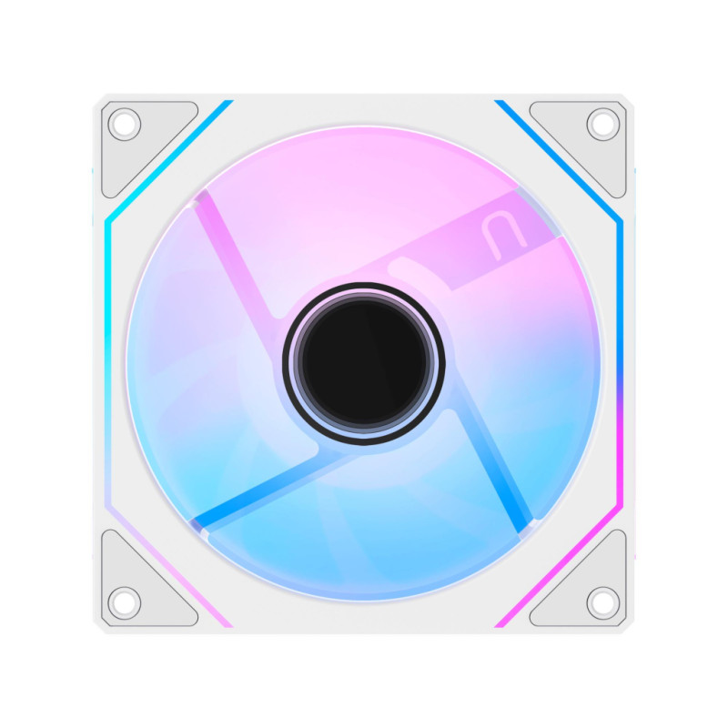 Кулер до корпусу OCYPUS GAMMA F12 WH ARGB REVERSE BLADE (GAMMA-F12-WH1AM01X-GL)
