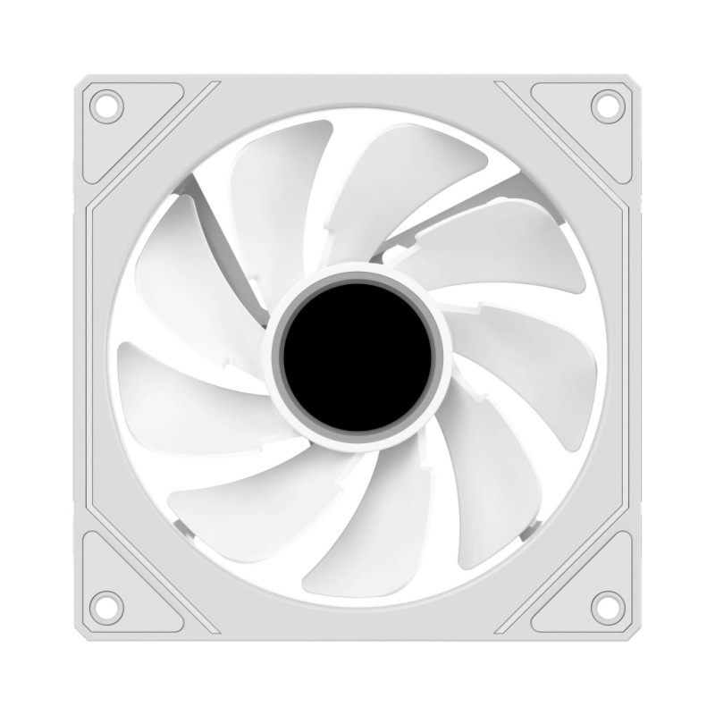 Кулер до корпусу OCYPUS GAMMA F12 WH ARGB REVERSE BLADE (GAMMA-F12-WH1AM01X-GL)