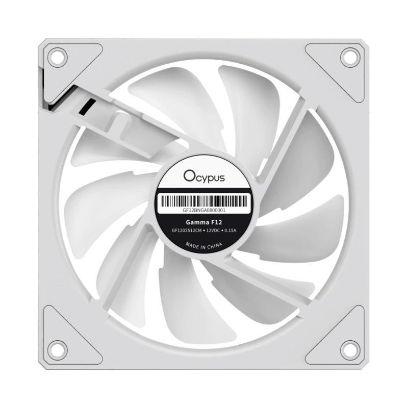 Кулер до корпусу OCYPUS GAMMA F12 WH ARGB REVERSE BLADE (GAMMA-F12-WH1AM01X-GL)