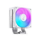 Кулер до процесора JONSBO Процесорний кулер JONSBO CR-1000 MAX ARGB White (120mm/4pin/1500RPM/32Dba/6 тепл (CR-1000 MAX ARGB White)