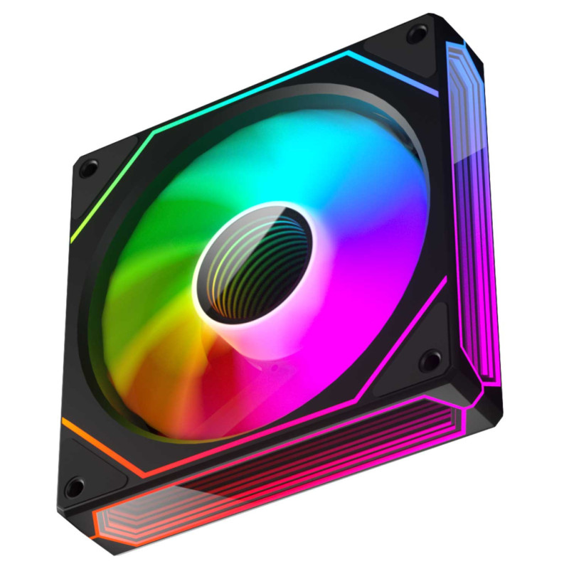Кулер до процесора Zezzio PRISM 6 Pro ARGB Black Reverse