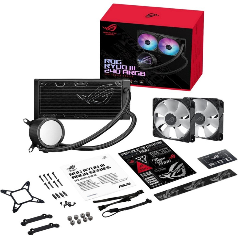 Кулер до процесора ASUS ROG-RYUO-III-240-ARGB (90RC00J1-M0UAY0)