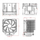 Кулер до процесора ID-Cooling SE-226-XT Black