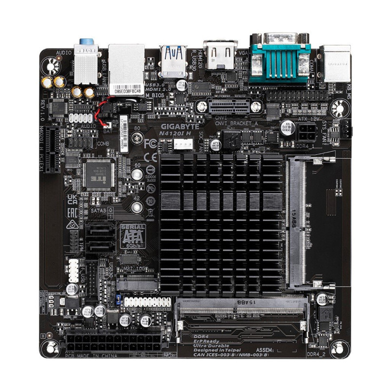 Материнська плата GIGABYTE N4120I H