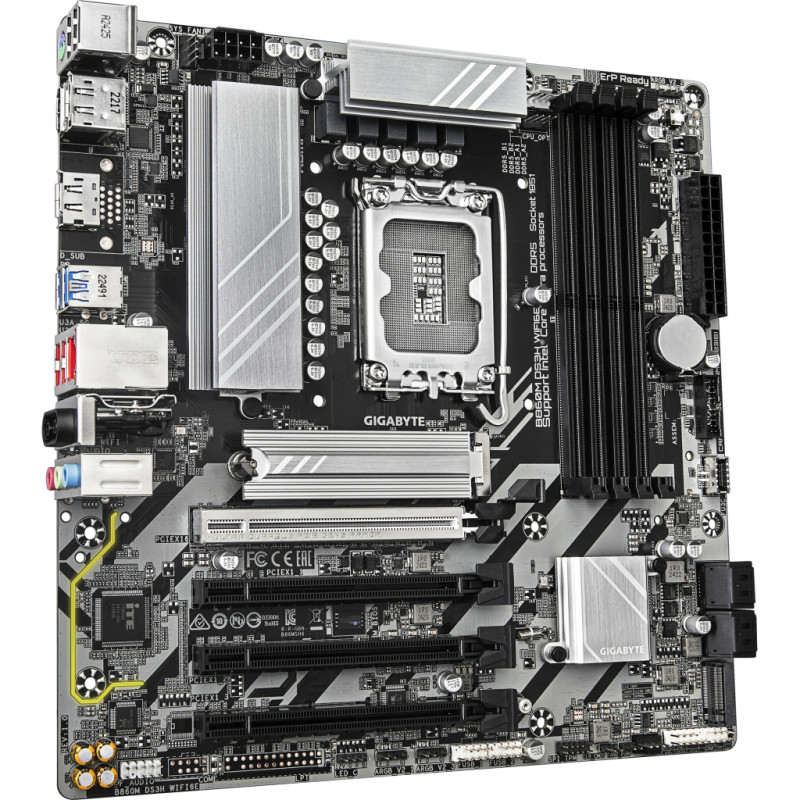 Материнська плата GIGABYTE B860M DS3H WIFI6E