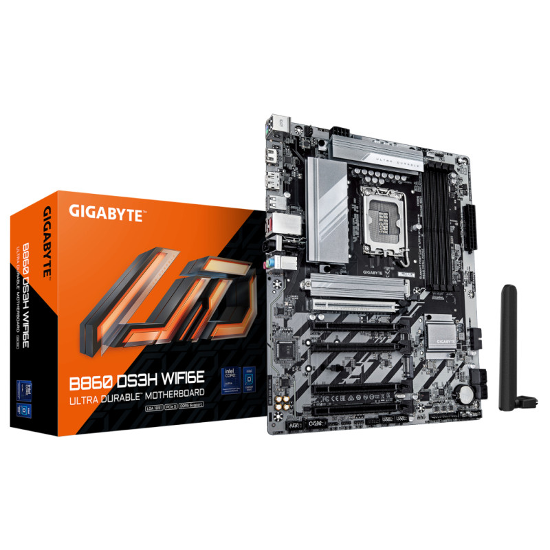 Материнська плата GIGABYTE B860 DS3H WIFI6E