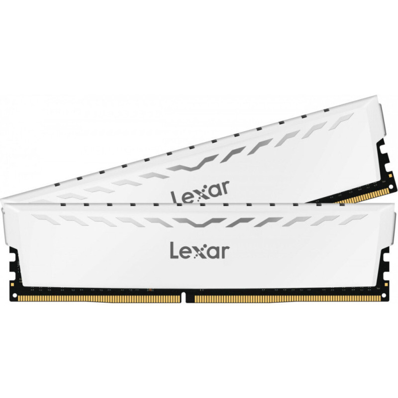 Модуль пам'яті для комп'ютера DDR4 16GB (2x8GB) 3600 MHz Thor White Lexar (LD4BU008G-R3600GDWG)