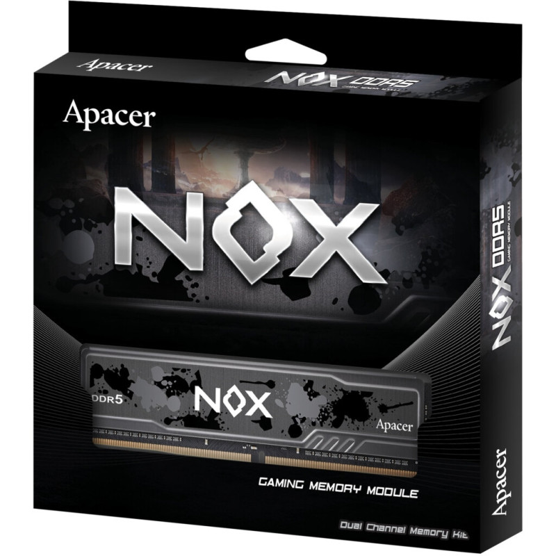 Модуль пам'яті для комп'ютера DDR5 32GB (2x16GB) 5600 MHz NOX Apacer (AH5U32G56C522MBAA-2)