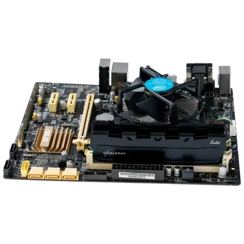 Модуль пам'яті для комп'ютера DDR5 16GB 6400 MHz Black Kudos eXceleram (EK50160645252C)