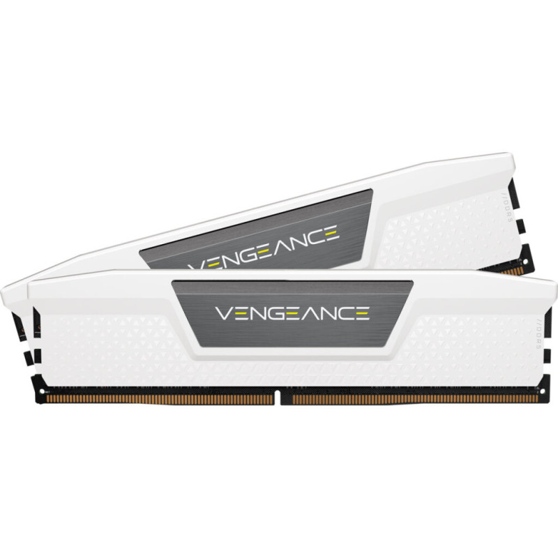 Модуль пам'яті для комп'ютера DDR5 32GB (2x16GB) 6000 MHz Vengeance White Corsair (CMK32GX5M2E6000Z36W)