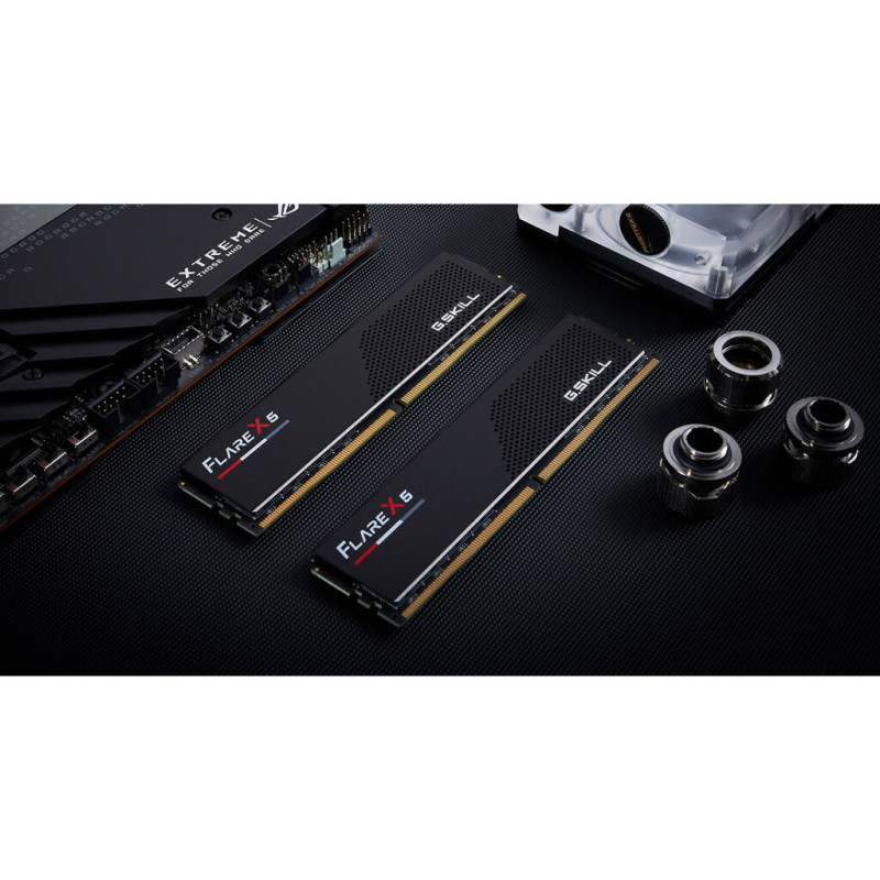 Модуль пам'яті для комп'ютера DDR5 96GB (2x48GB) 6000 MHz Flare X5 Matte Black G.Skill (F5-6000J3036F48GX2-FX5)