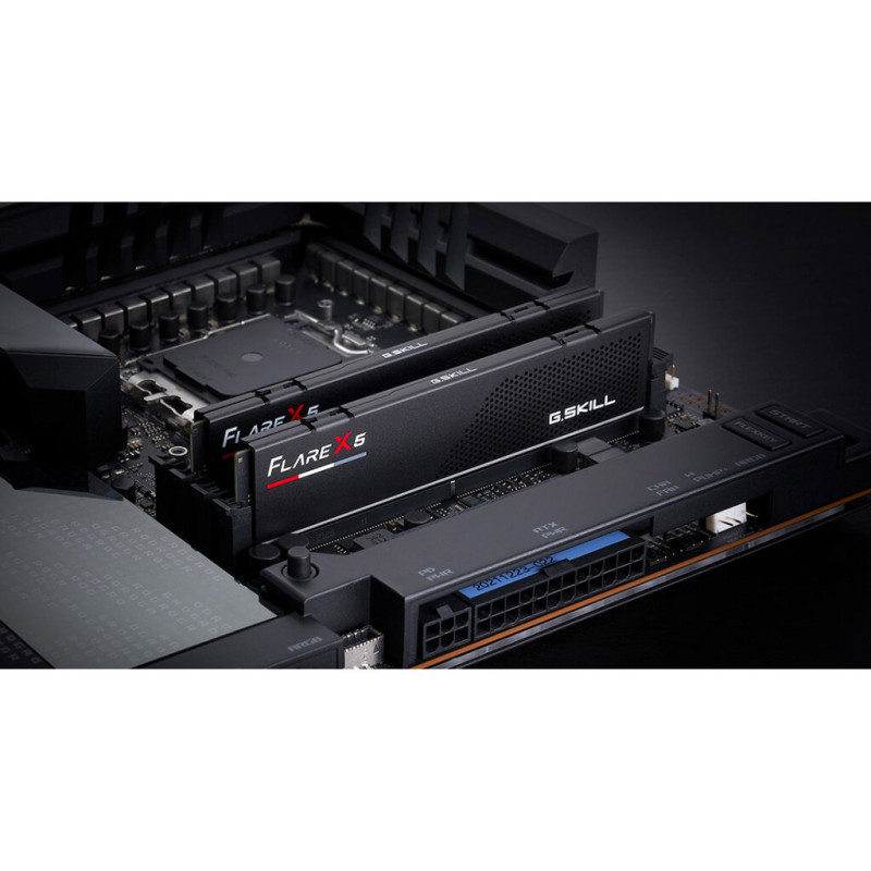 Модуль пам'яті для комп'ютера DDR5 96GB (2x48GB) 6000 MHz Flare X5 Matte Black G.Skill (F5-6000J3036F48GX2-FX5)