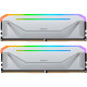 Модуль пам'яті для комп'ютера DDR5 32GB (2x16GB) 5200 MHz NOX RGB Silver Apacer (AH5U32G52C522NWAA-2)