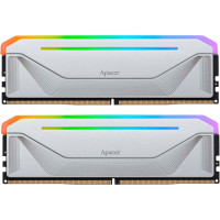 Модуль пам'яті для комп'ютера DDR5 32GB (2x16GB) 6000 MHz NOX RGB Silver Apacer (AH5U32G60C622NWAA-2)