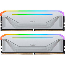 Модуль пам'яті для комп'ютера DDR5 32GB (2x16GB) 6000 MHz NOX RGB Silver Apacer (AH5U32G60C622NWAA-2)