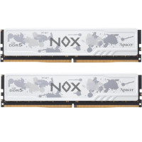 Модуль пам'яті для комп'ютера DDR5 32GB (2x16GB) 6000 MHz NOX White Apacer (AH5U32G60C622MWAA-2)