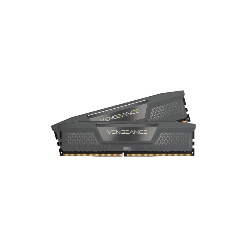 Модуль пам'яті для комп'ютера DDR5 96GB (2x48GB) 6000 MHz Vengeance XMP/EXPO Grey Corsair (CMK96GX5M2B6000Z30)