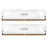 Модуль пам'яті для комп'ютера DDR5 64GB (2x32GB) 6400 MHz Pro Overclocking White Micron (CP2K32G64C40U5W)