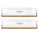 Модуль пам'яті для комп'ютера DDR5 64GB (2x32GB) 6400 MHz Pro Overclocking White Micron (CP2K32G64C40U5W)