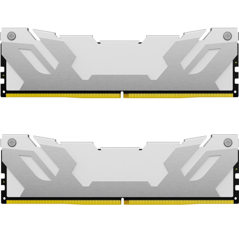 Модуль пам'яті для комп'ютера DDR5 32GB (2x16GB) Renegade White XMP Kingston Fury (ex.HyperX) (KF564C32RWK2-32)