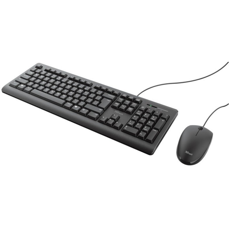 Комплект Trust Primo USB UA Black (24521)