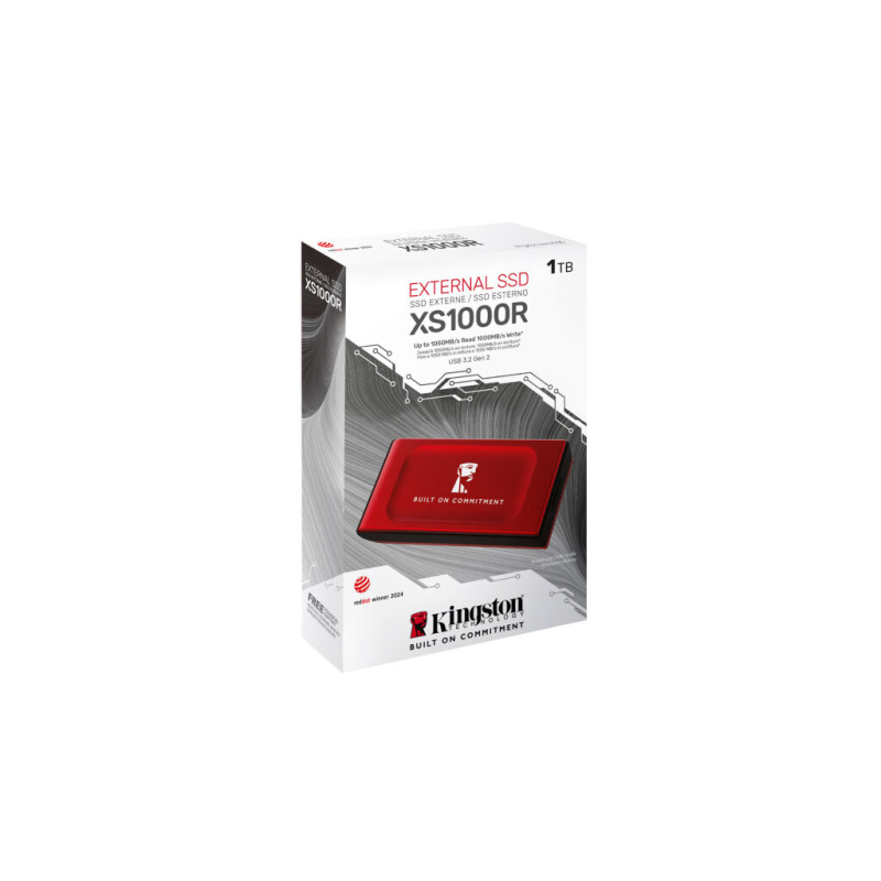 Накопичувач SSD USB Type-C 1TB XS1000 Kingston (SXS1000R/1000GA)