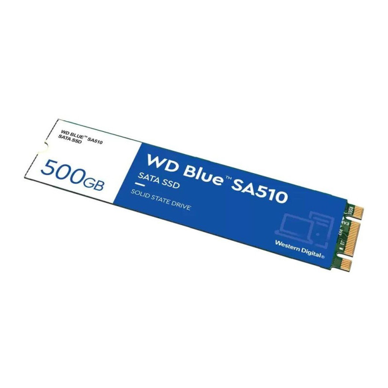 Накопичувач SSD M.2 2280 500GB WD (WDS500G3B0B)