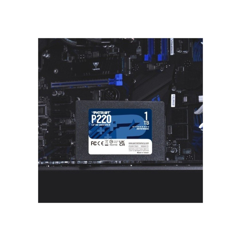 Накопичувач SSD 2.5" 1TB P220 Patriot (P220S1TB25)