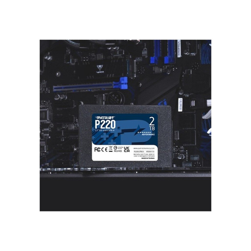 Накопичувач SSD 2.5" 2TB P220 Patriot (P220S2TB25)