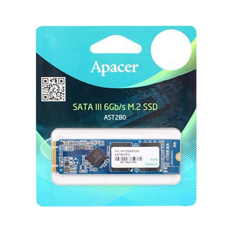 Накопичувач SSD M.2 2280 128GB Apacer (AP128GAST280X-1)