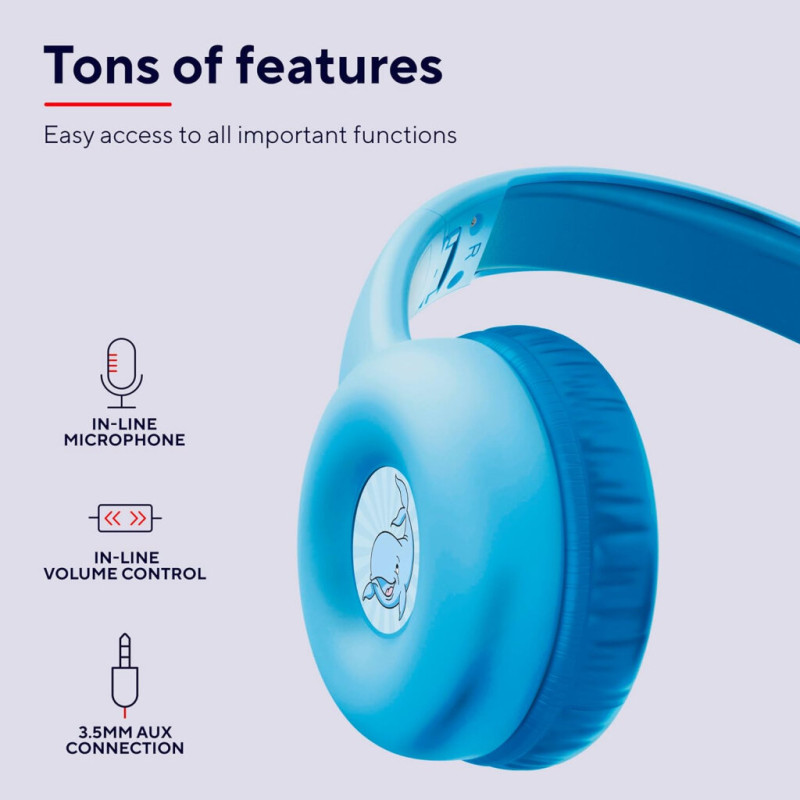 Навушники Trust Nouna Blue (25278)