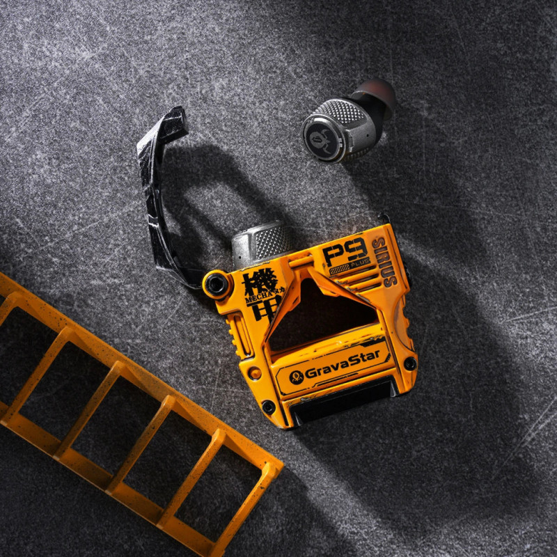 Навушники GravaStar Sirius P9 Plus War Damaged Yellow (GSP9PLUS_YLW)