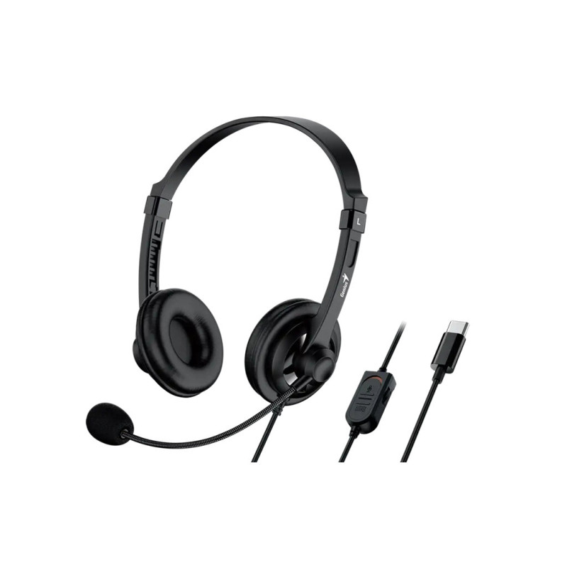 Навушники Genius HS-230U USB-C Black (31710021405)