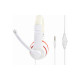 Навушники Gembird MHS-03 White/Red (MHS-03-WTRD)