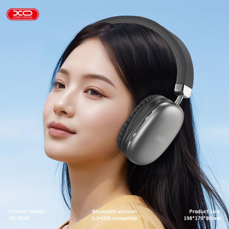 Навушники XO BE45 Black (BE45.black)