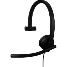 Навушники Logitech H570e Corded for Business Mono Teams USB-C Black (981-001427)