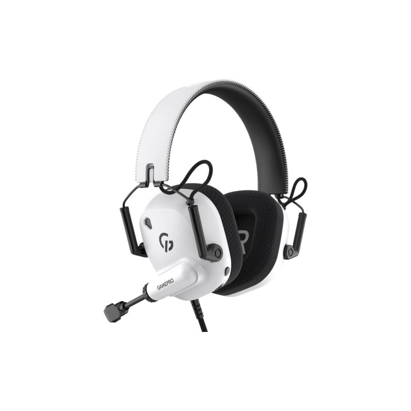 Навушники GamePro Genesis Mercury USB White (HS120W)